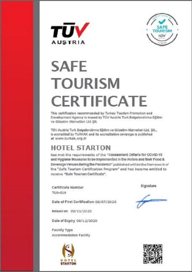 Starton Hotel Ankara Esterno foto